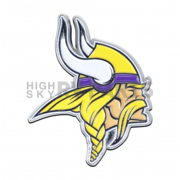 Fan Mat Emblem - NFL Minnesota Vikings Metal - 22581