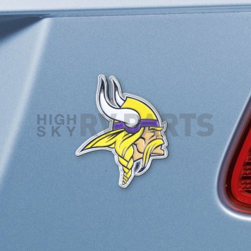 Fan Mat Emblem - NFL Minnesota Vikings Metal - 22581-1