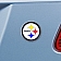 Fan Mat Emblem - NFL Pittsburgh Steelers Metal - 22602