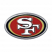 Fan Mat Emblem - NFL San Francisco 49ers Metal - 22608
