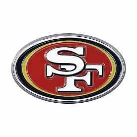 Fan Mat Emblem - NFL San Francisco 49ers Metal - 22608