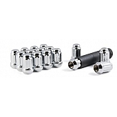 Gorilla Wheel Installation Kit 4 Lug Kit 12x1.25 Chrome Plated - 21122HT