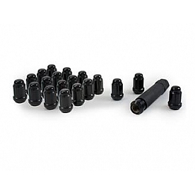 Gorilla Wheel Installation Kit 5 Lug Kit 12x1.25 Black Chrome - 21123BC