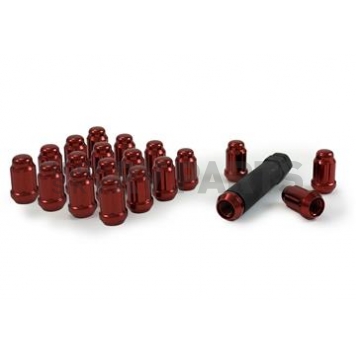 Gorilla Wheel Installation Kit 5 Lug Kit 12x1.25 Epoxy Paint Over Chrome - 21123RD