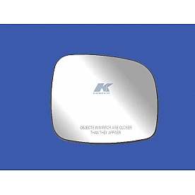 K-Source Exterior Mirror Glass Oval Power Single - 30241