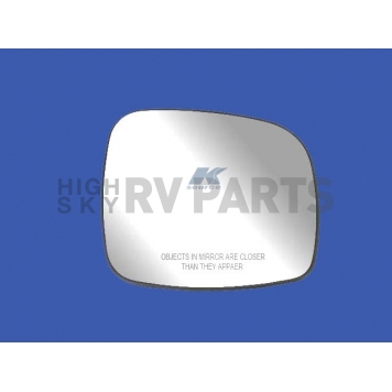K-Source Exterior Mirror Glass Oval Power Single - 30241