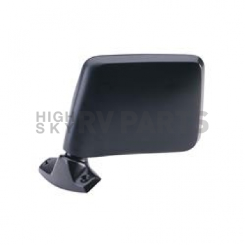 K-Source Exterior Mirror Manual OEM Black Single - 61002F