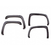 Lund International Fender Flare - Black Matte Set Of 4 - RX125T
