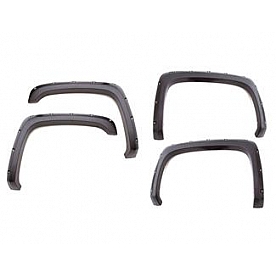 Lund International Fender Flare - Black Matte Set Of 4 - RX125T