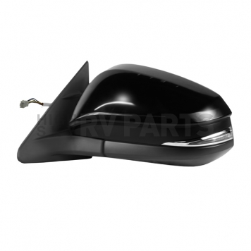 K-Source Exterior Mirror Electric OEM Black Single - 70184T-1