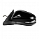 K-Source Exterior Mirror Electric OEM Black Single - 70184T