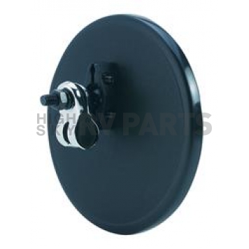 K-Source Exterior Mirror Manual Round Black Single - CL052