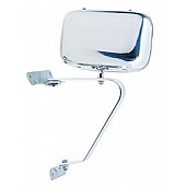 K-Source Exterior Mirror Manual OEM Silver Single - H3661