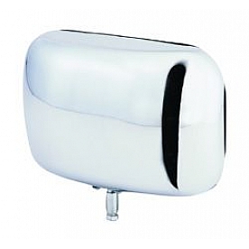 K-Source Exterior Mirror Manual Rectangular Silver Single - RH083