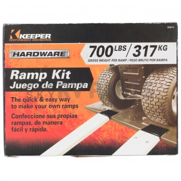 Keeper Corporation Bed Ramp Brackets 05674-1