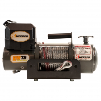 Keeper Corporation Winch 7500 Pound Portable Electric - KW75122RM-1