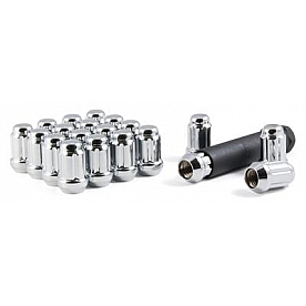 Gorilla Wheel Installation Kit 5 Lug Kit 12x1.5 Chrome Plated - 21133HT