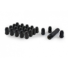 Gorilla Wheel Installation Kit 6 Lug Kit 12x1.5 Black Chrome - 21134BC