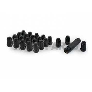 Gorilla Wheel Installation Kit 6 Lug Kit 12x1.5 Black Chrome - 21134BC