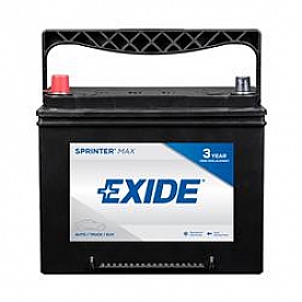Exide Technologies Car Battery Sprinter Series 27 Group - SX27