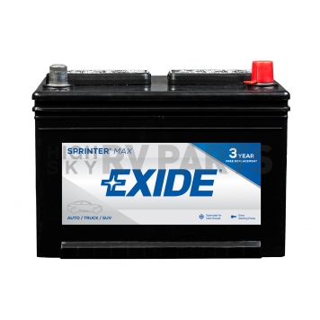Exide Technologies Car Battery Sprinter Series 58R Group - SX58R