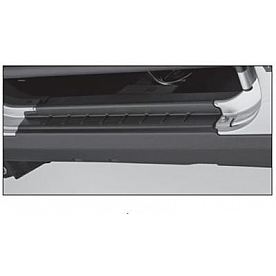 Bushwacker Rocker Panel Guard - Black Flat Matte Thermoplastic Olefin - 14068