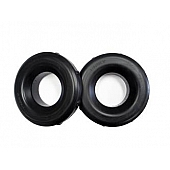 Daystar Coil Spring Spacer Rubber Black Set Of 2 - PAJL100PA