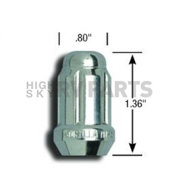 Gorilla Wheel Installation Kit  1/2x20 Chrome Plated - 21188HT