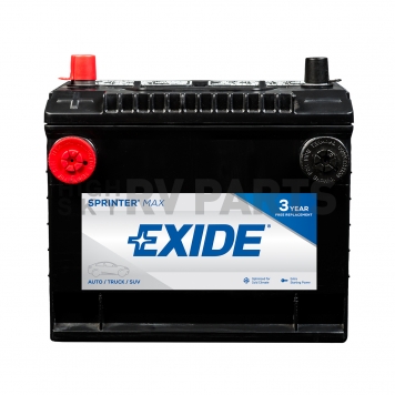 Exide Technologies Car Battery Sprinter Series 75DT Group - SX75DT