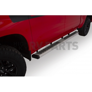 Lund International Running Board Polished Steel Stationary - 28665044