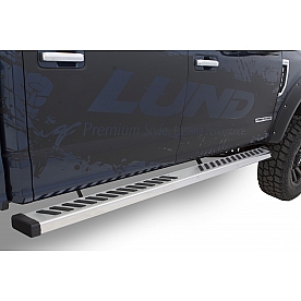 Lund International Running Board Polished Steel Stationary - 28665045