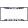 Fan Mat License Plate Frame - MLB Atlanta Braves Logo Metal - 26503