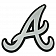 Fan Mat Emblem - MLB Atlanta Braves Metal - 26508