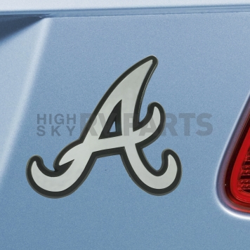 Fan Mat Emblem - MLB Atlanta Braves Metal - 26508-1