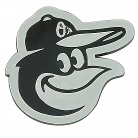 Fan Mat Emblem - MLB Baltimore Orioles Metal - 26519