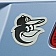 Fan Mat Emblem - MLB Baltimore Orioles Metal - 26519