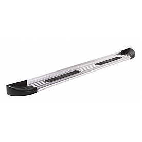 Lund International Running Board Diamond Plate Aluminum Stationary - 291131