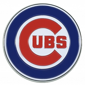 Fan Mat Emblem - MLB Chicago Cubs Metal - 26532