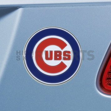 Fan Mat Emblem - MLB Chicago Cubs Metal - 26532-1