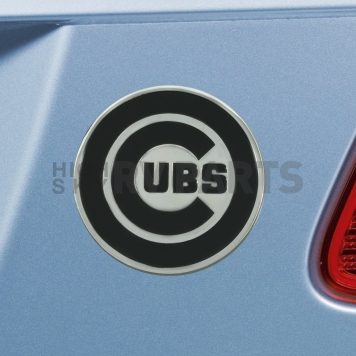 Fan Mat Emblem - MLB Chicago Cubs Metal - 26539-1