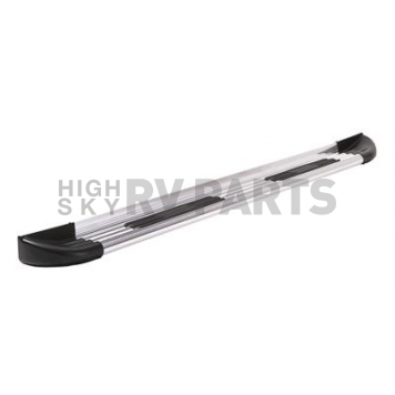 Lund International Running Board Silver Anodized Aluminum Stationary - 291141