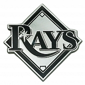 Fan Mat Emblem - MLB Tampa Bay Rays Metal - 26731