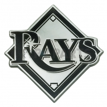 Fan Mat Emblem - MLB Tampa Bay Rays Metal - 26731