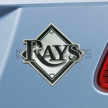 Fan Mat Emblem - MLB Tampa Bay Rays Metal - 26731-1