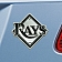 Fan Mat Emblem - MLB Tampa Bay Rays Metal - 26731