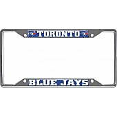 Fan Mat License Plate Frame - MLB Toronto Blue Jays Logo Metal - 26744