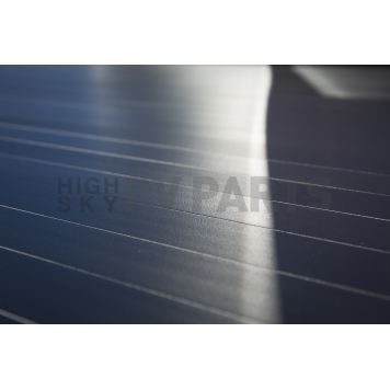 Leer Tonneau Cover Hard Manual Retractable Black Matte Powder Coated Aluminum - RXFA19A45-2
