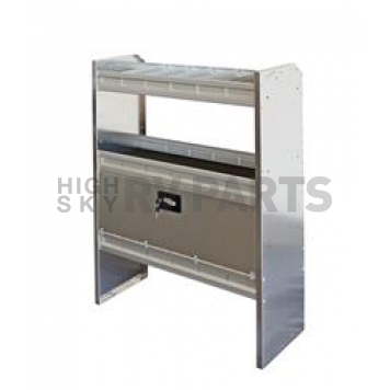 KargoMaster Van Storage Shelf Door Aluminum Gray - 4002A