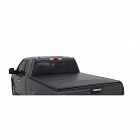 Lund International Tonneau Cover Soft Folding Black Canvas/ Twill Weaved Fabric - 958113