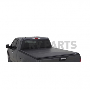 Lund International Tonneau Cover Soft Folding Black Canvas/ Twill Weaved Fabric - 958113